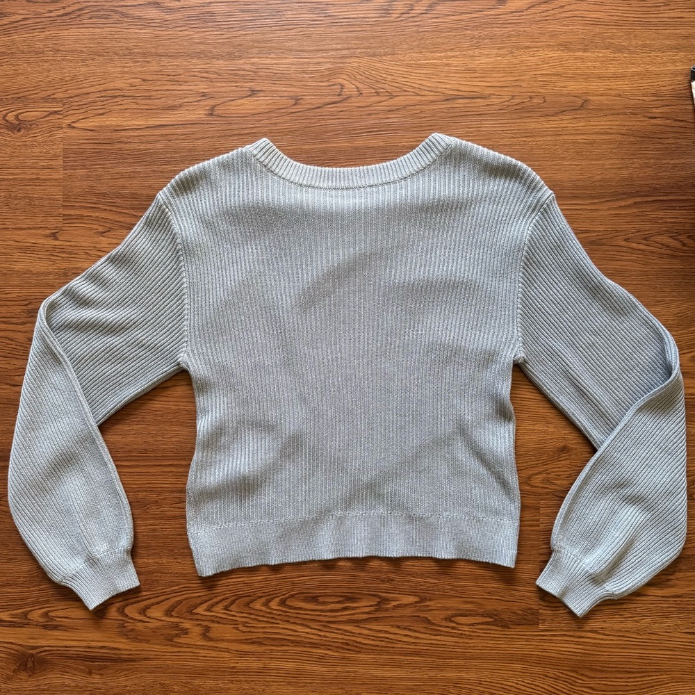 Lululemon Sweater Women Cashmere Blend Boxy Reversible Crossover